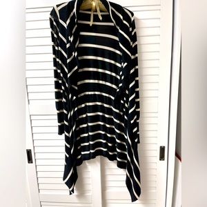 White House Black Market drape front cardigan